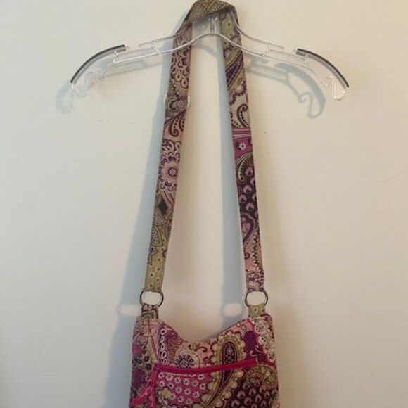 Vera Bradley Very Berry Paisley Pink Hipster Crossbody bag - Picture 2 of 4
